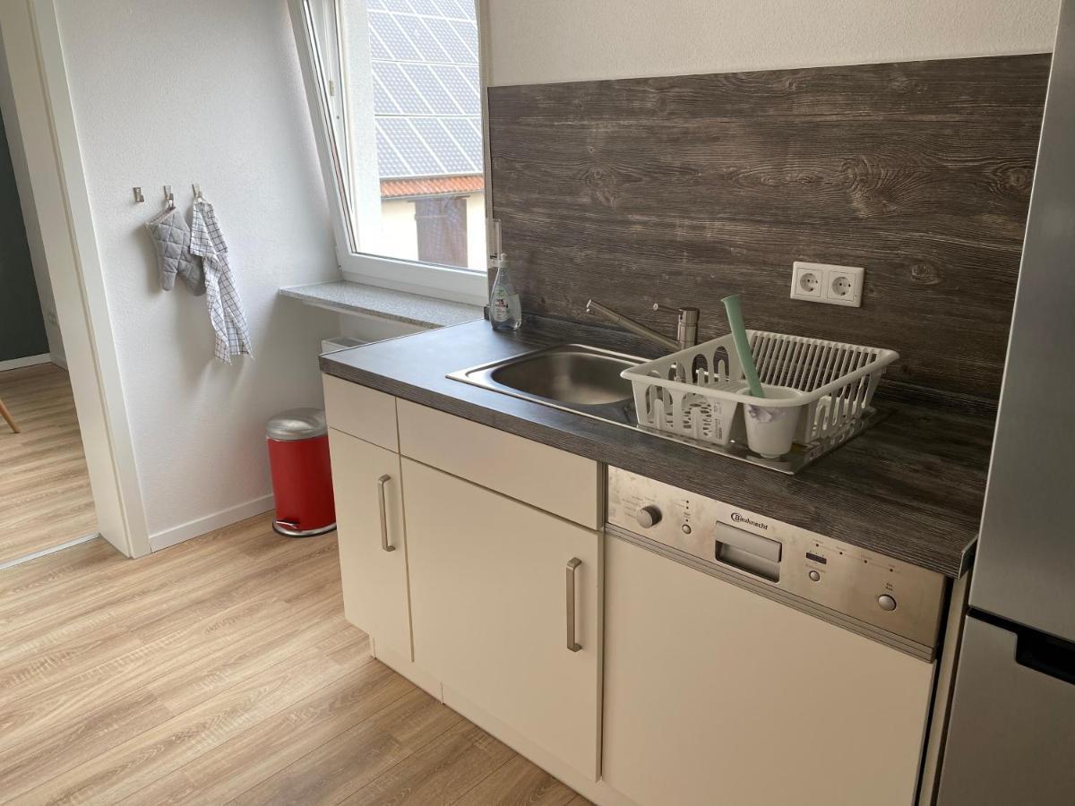 Moderne Ferienwohnung Hergolshausen Waigolshausen Luaran gambar